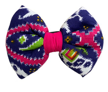 Load image into Gallery viewer, Bow Tie for Dogs: Traditional Patola Bow for Pets (Blue)