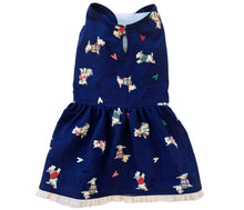 Load image into Gallery viewer, Dog Dress for Small Dogs: Flannel Winter Clothing for Shihtzu, Lhasa Apso