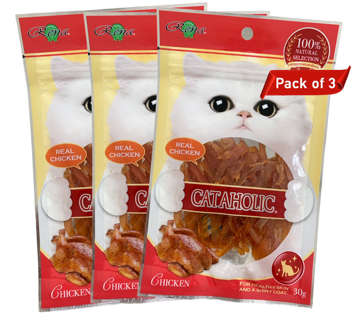 Cataholic Neko Cat Soft Chicken Jerky Sliced – For The Fur Kids - Main Image
