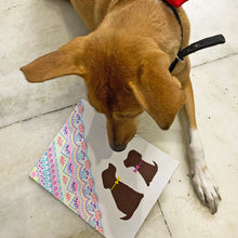 Load image into Gallery viewer, Dog Doodle Art: Colourful Art on Canvas