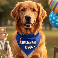 Load image into Gallery viewer, Dog Bandana: Birthday Boy Bandana for Pets