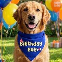 Load image into Gallery viewer, Dog Bandana: Birthday Boy Bandana for Pets