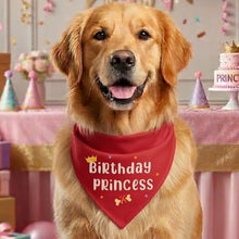 Load image into Gallery viewer, Dog Bandana: Birthday Girl Bandana for Pets