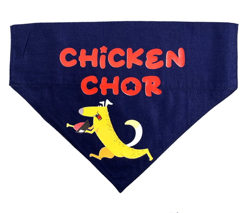 Dog Bandana: Chicken Chor Bandana for Pets