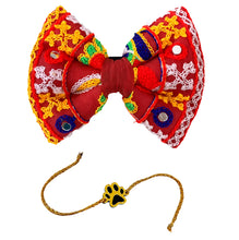 Load image into Gallery viewer, Mini Rakhi Gift Box for Pets (Traditional)