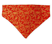 Load image into Gallery viewer, Dog Bandana: Festive Indian Wear (Red)