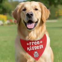 Load image into Gallery viewer, Dog Rakhi Combo: Quirky Free Kisses Bandana and Rakhi
