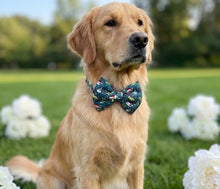Load image into Gallery viewer, Holly Jolly Green Dog Bow for Christmas