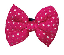 Load image into Gallery viewer, Bow Tie for Pets: Traditional Pink Dog Bow Tie for Weddings and Festivals (Pink)