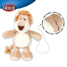 Load image into Gallery viewer, Plush Dog Toy: Trixie Lion Squeaky Dog Toy