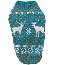 Load image into Gallery viewer, Reindeer Dog Sweater: Warm and Stylish Christmas Clothes for Dogs