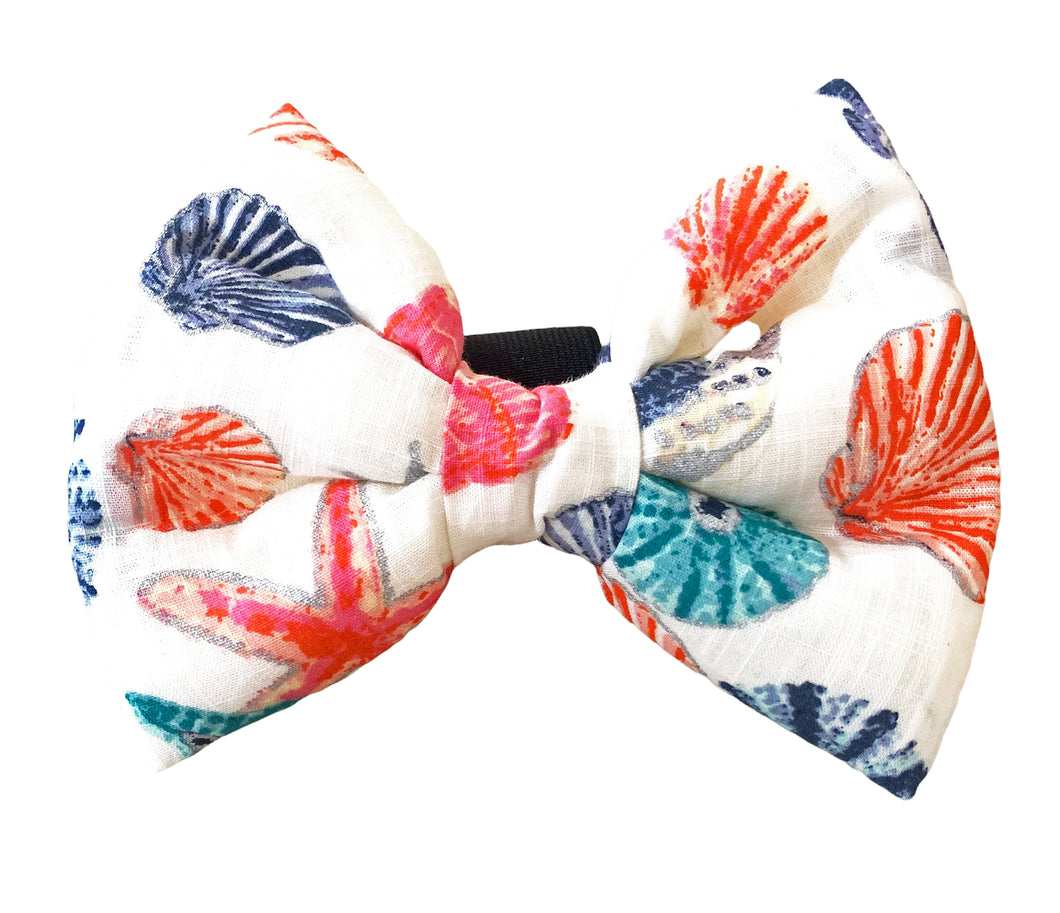 Bow Ties for Dogs: Seashells Bow Tie for Pets