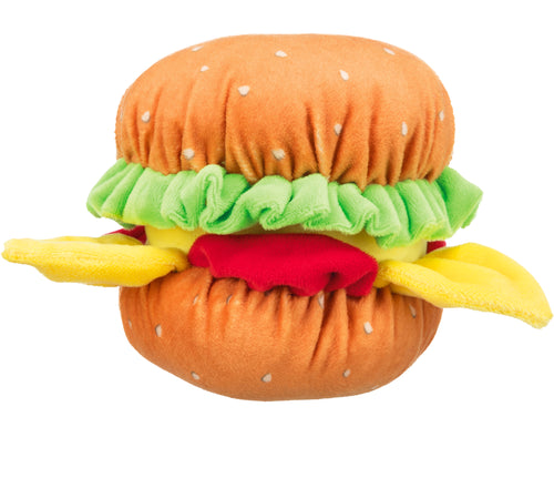 Plush Dog Toy: Trixie Burger Dog Toy