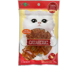 Cataholic Neko Cat Soft Chicken Jerky Sliced