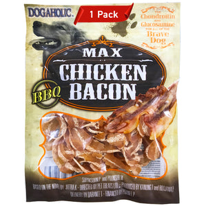 Dog Treats: Max Chicken Bacon Strips (130 grams)