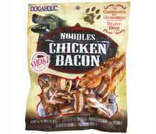 Load image into Gallery viewer, Dog Treats: Noodles Chicken Bacon Strips (130 grams)