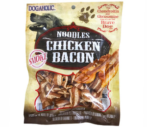 Dog Treats: Noodles Chicken Bacon Strips (130 grams)