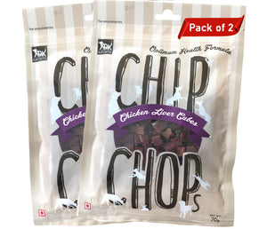 Dog Treats: Chip Chops Chicken Liver Cubes (70 grams)