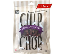 Load image into Gallery viewer, Dog Treats: Chip Chops Chicken Liver Cubes (70 grams)