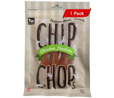 Dog Treats: Chip Chops Chicken Tenders (70 grams)