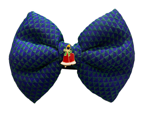Dog Bow Tie: Christmas Embellished Bow for Pets