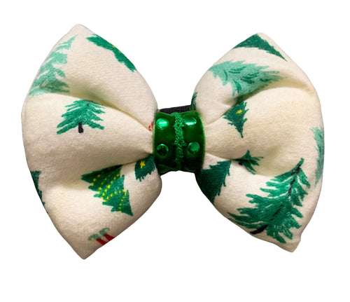 Dog Bow Tie: Winter Wonderland Bow Tie for Pets