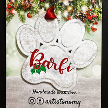 Load image into Gallery viewer, Hand-painted Christmas Ornaments: Personalised Ornaments