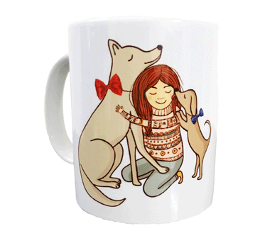 Coffee Mugs - Dog Mom Mug