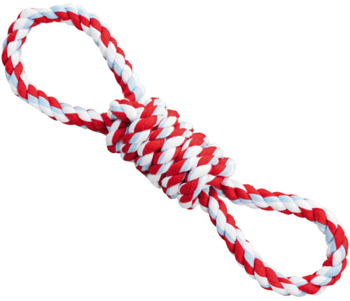 For The Fur Kids Rope Toy for Toys: Playing Rope With 2 Hand Loops