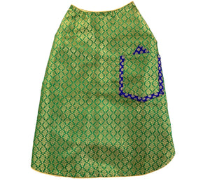 Dog Clothes: Dog Sherwani Wedding Outfit (Green)