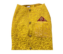 Load image into Gallery viewer, Dog Clothes: Dog Sherwani Wedding Outfit (Yellow)
