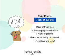 Load image into Gallery viewer, Dog Treats: Chip Chops Fish on Sticks (70 grams)