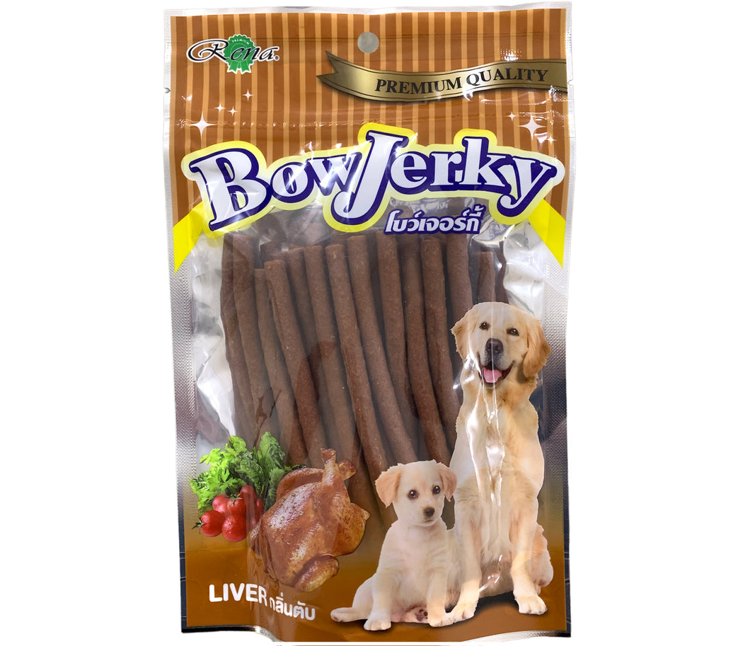 Rena Bow Jerky Liver Sticks Dog Treats