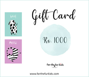 For The Fur Kids Gift Card