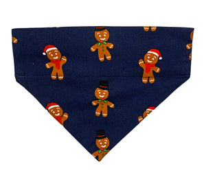 Christmas Dog Bandana: Gingerbread Man Bandana for Dogs and Cats