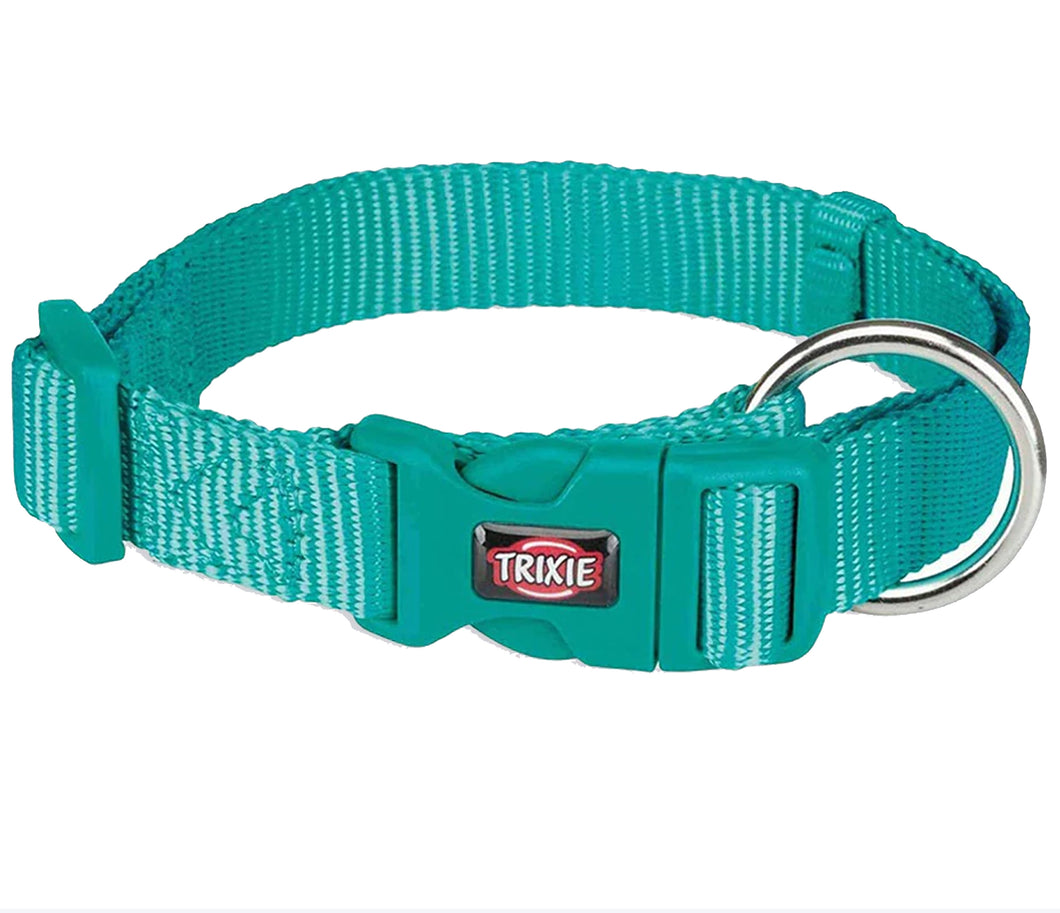Trixie Premium Nylon Dog Collar (Ocean)