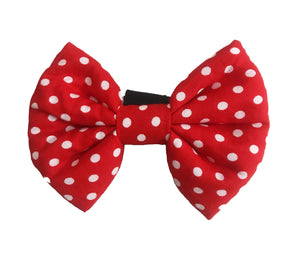 Bow Ties for Dogs: Red Polka Dots