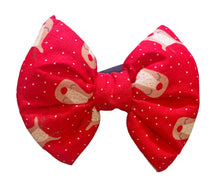 Load image into Gallery viewer, Dog Bow Tie for Christmas: Rudolph Dog Bow