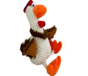 Squeaky Toy for Dogs: Rooster Plush Dog Toy