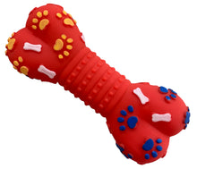 Load image into Gallery viewer, Squeaky Dog Toy: Trixie Bone Toy for Dogs (Assorted Colours)
