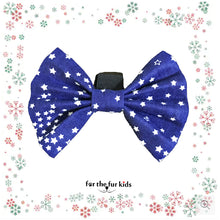Load image into Gallery viewer, Bow Tie for Dogs: Starry Night Bow