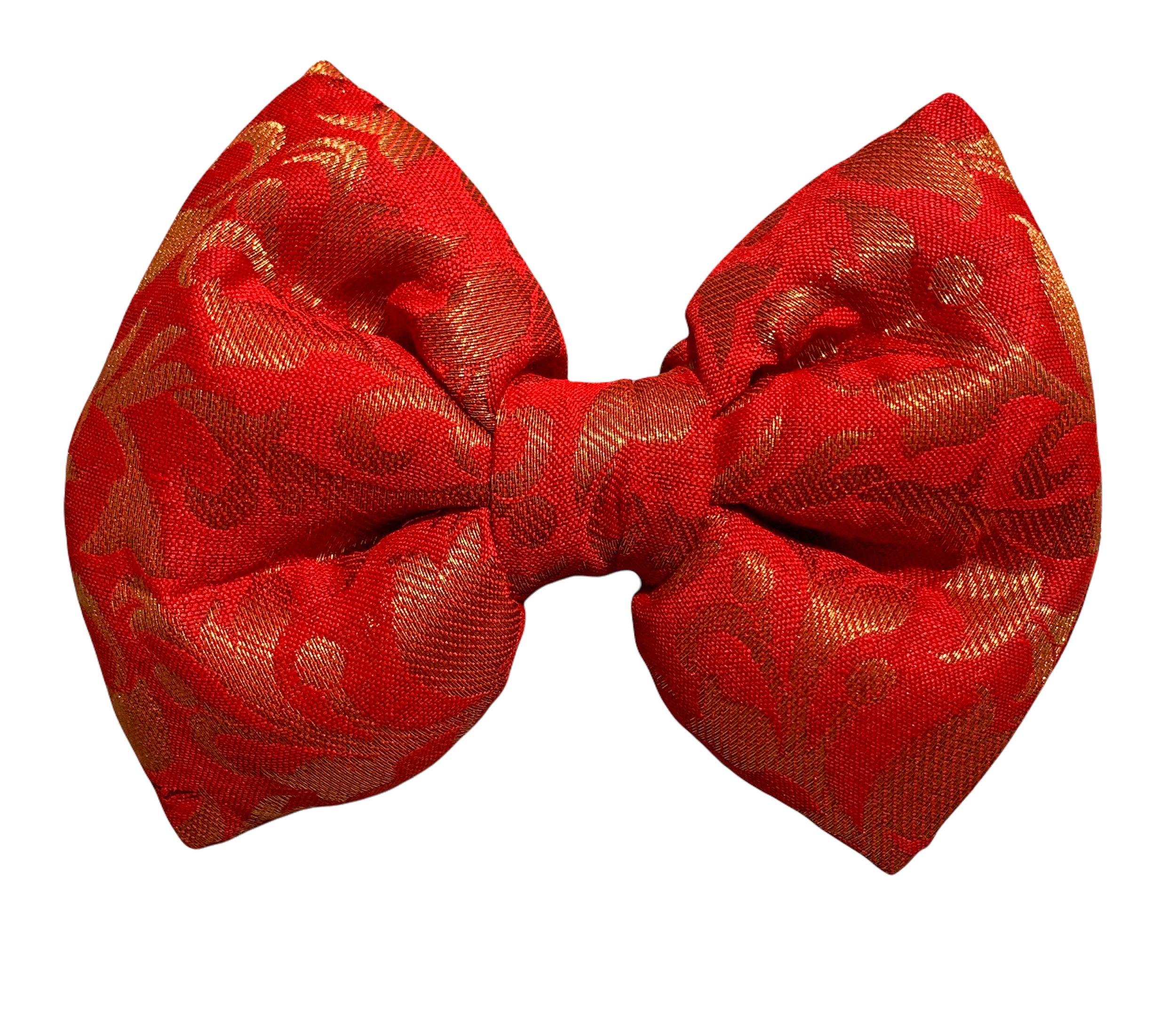 Buy festive and wedding red dog bow ties online in India l Lana Paws